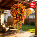 🔥LAST DAY 49% OFF: 🍂ARTIFICIAL FALL HARVEST HANGING BASKET - AUTUMN PORCH & DOOR DECORATION