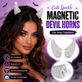 💥 LAST DAY 49% OFF - 😈✨ Cute Sparkle Magnetic Devil Horns
