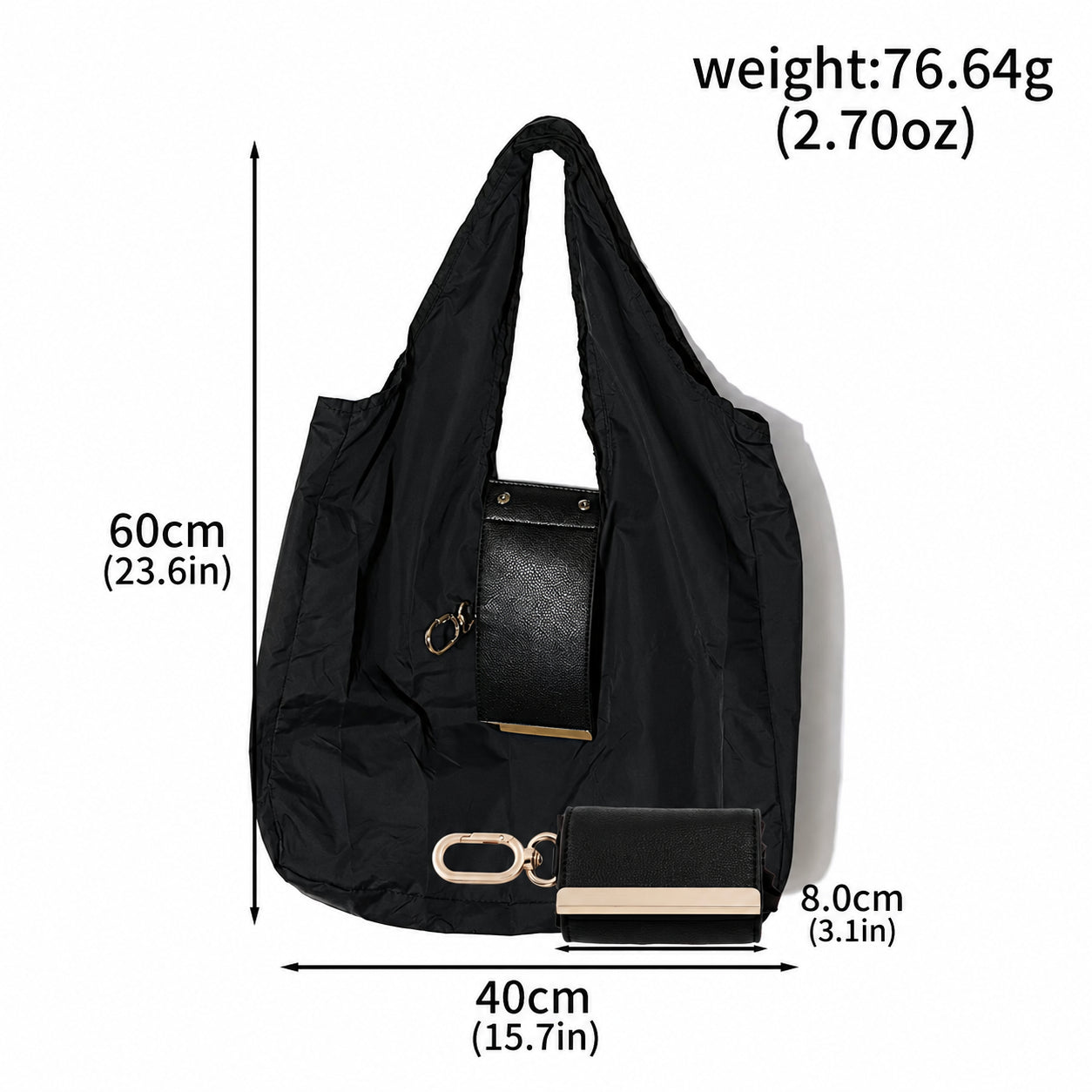 🔥Last Day 49% OFF 👜 Clip-On Foldable Tote Bag – Compact, Lightweight & Ready Anywhere